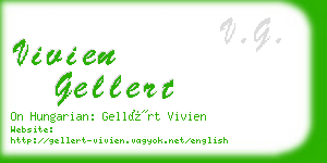 vivien gellert business card